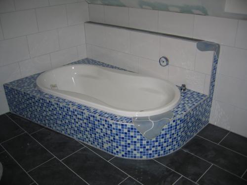 Badewanne blau